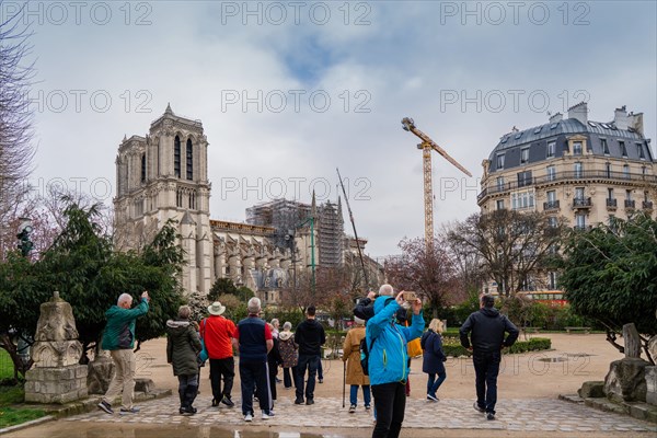 Cathédrale Notre-Dame de Paris, un an après l’incendie du 15 avril 2019