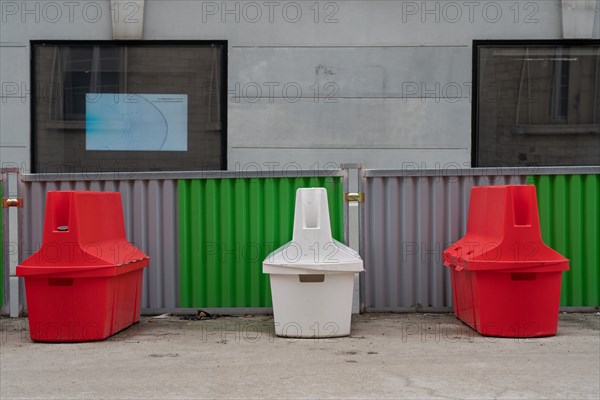 Paris, palissade de chantier