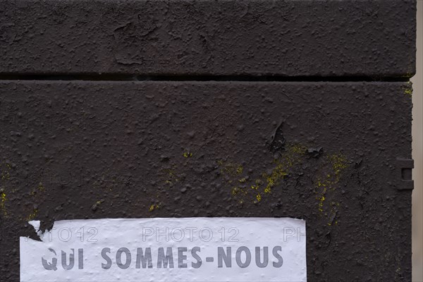 Paris, détail d’un tag