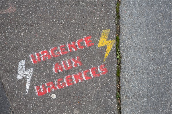 Paris, slogan de manifestation