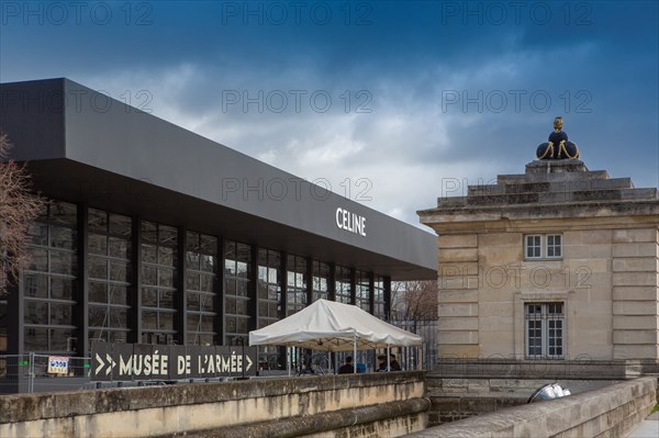 Paris, boutique éphémère Céline aux Invalides