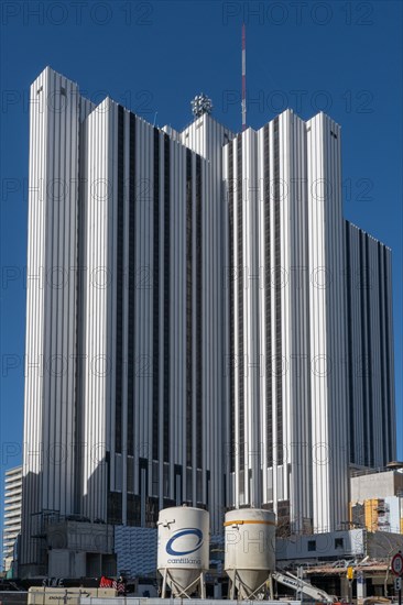 Paris, travaux du Centre Gaîté