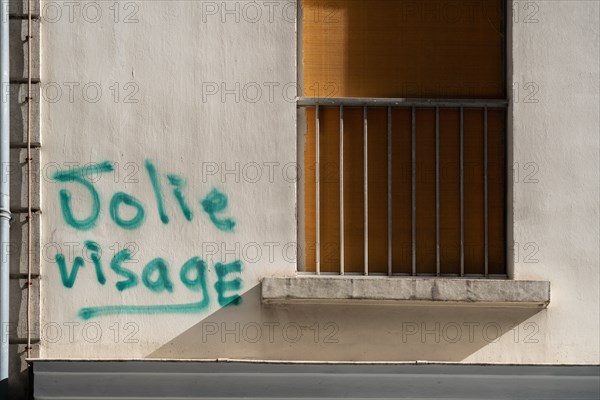 Paris, tag avec faute d’orthographe