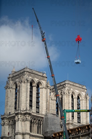 Cathédrale Notre-Dame de Paris, un an après l’incendie du 15 avril 2019