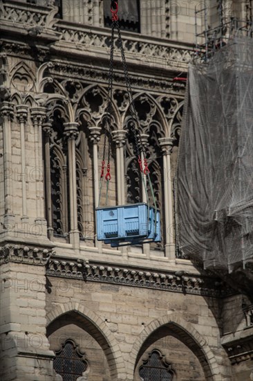 Cathédrale Notre-Dame de Paris, un an après l’incendie du 15 avril 2019