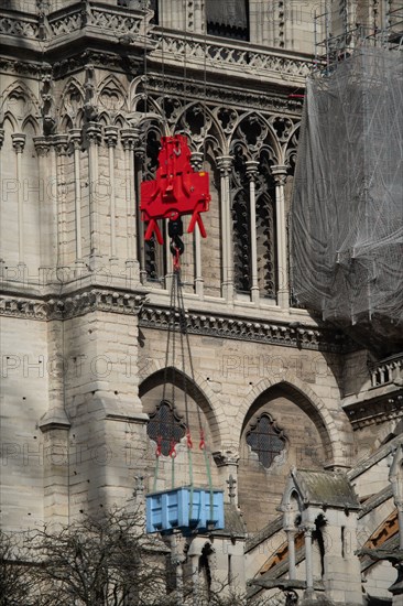 Cathédrale Notre-Dame de Paris, un an après l’incendie du 15 avril 2019