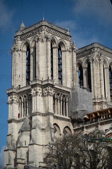 Cathédrale Notre-Dame de Paris, un an après l’incendie du 15 avril 2019