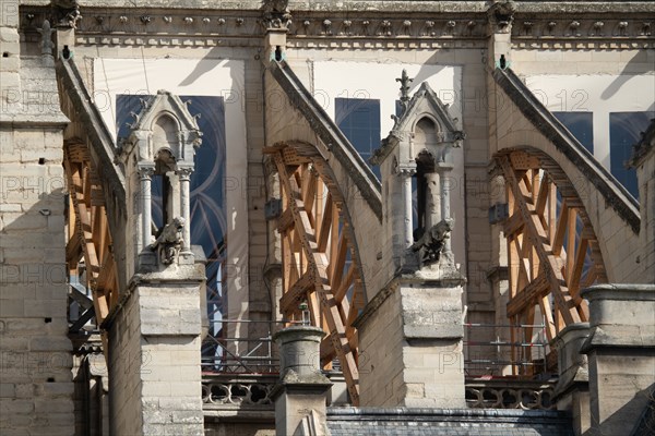 Cathédrale Notre-Dame de Paris, un an après l’incendie du 15 avril 2019