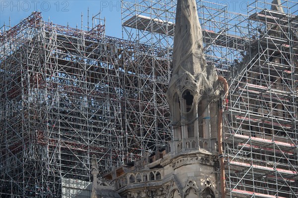 Cathédrale Notre-Dame de Paris, un an après l’incendie du 15 avril 2019