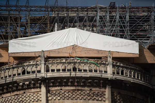 Cathédrale Notre-Dame de Paris, un an après l’incendie du 15 avril 2019