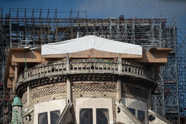 Cathédrale Notre-Dame de Paris, un an après l’incendie du 15 avril 2019