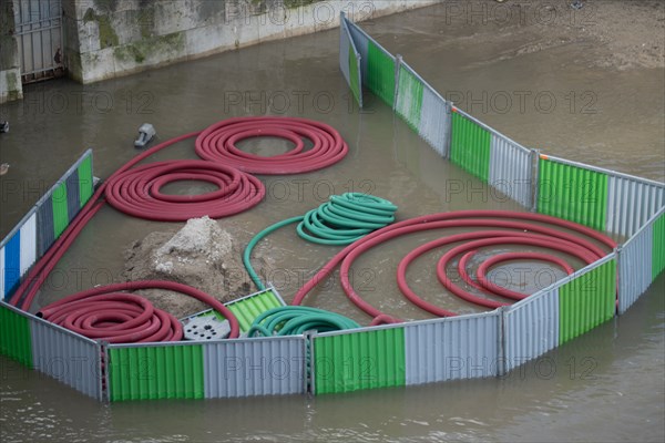 Paris, crue de la Seine