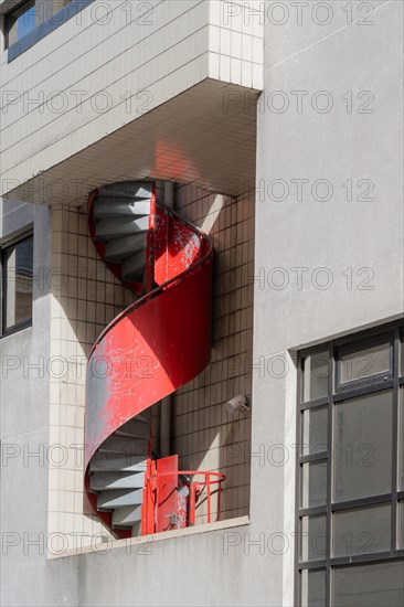 Paris, staircase of a fire station