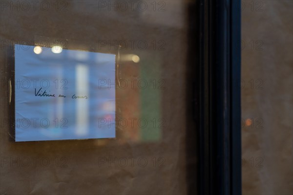 Paris, window display