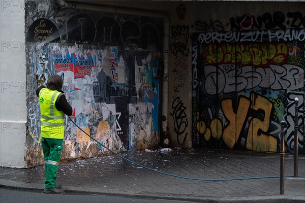 Paris, graffitis