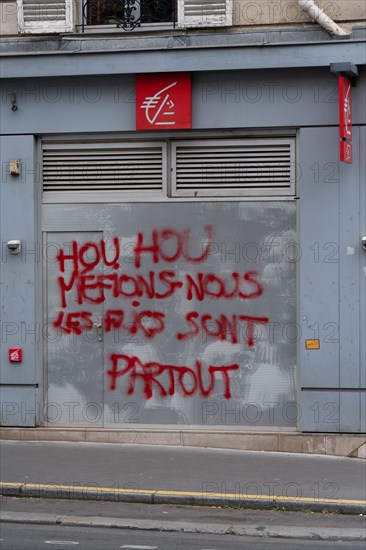 Paris, graffiti