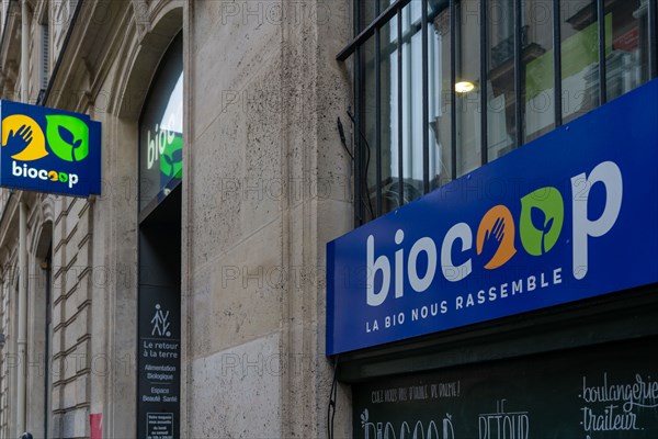 Paris, magasin Biocoop