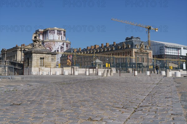 Le château de Versailles fermé à cause de l'épidémie de Covid-19