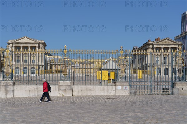 Le château de Versailles fermé à cause de l'épidémie de Covid-19