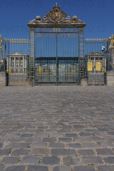 The Palace of Versailles closed due to the Covid-19 outbreak