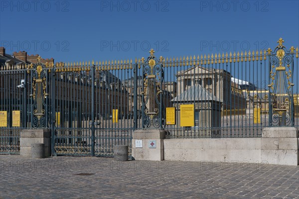 The Palace of Versailles closed due to the Covid-19 outbreak