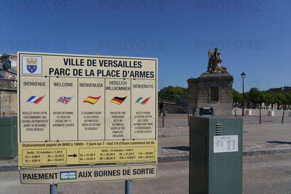 Le château de Versailles fermé à cause de l'épidémie de Covid-19