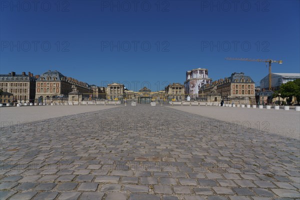 The Palace of Versailles closed due to the Covid-19 outbreak