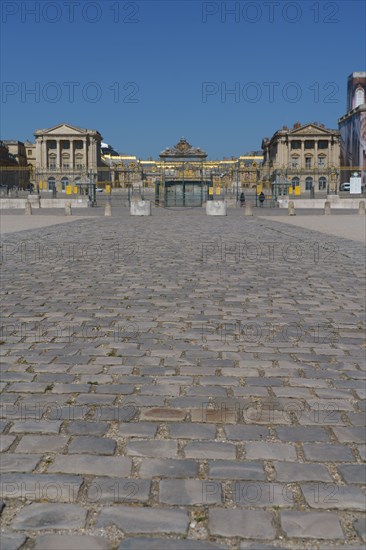 Le château de Versailles fermé à cause de l'épidémie de Covid-19