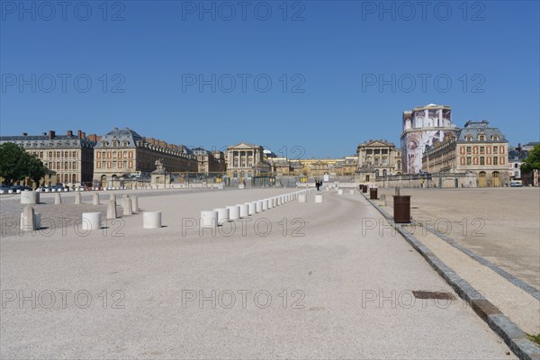 The Palace of Versailles closed due to the Covid-19 outbreak