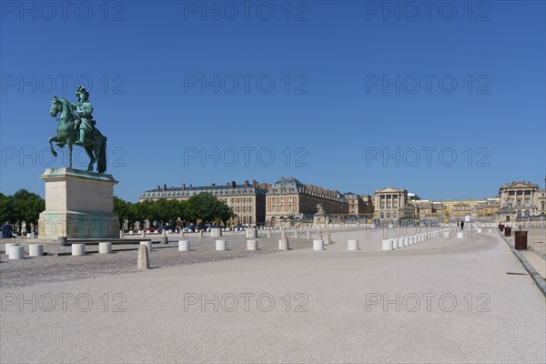 The Palace of Versailles closed due to the Covid-19 outbreak