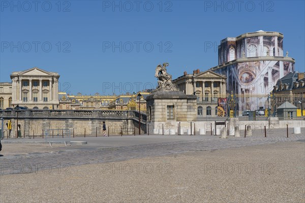 The Palace of Versailles closed due to the Covid-19 outbreak