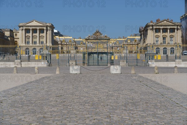 The Palace of Versailles closed due to the Covid-19 outbreak