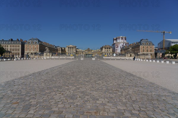 Le château de Versailles fermé à cause de l'épidémie de Covid-19