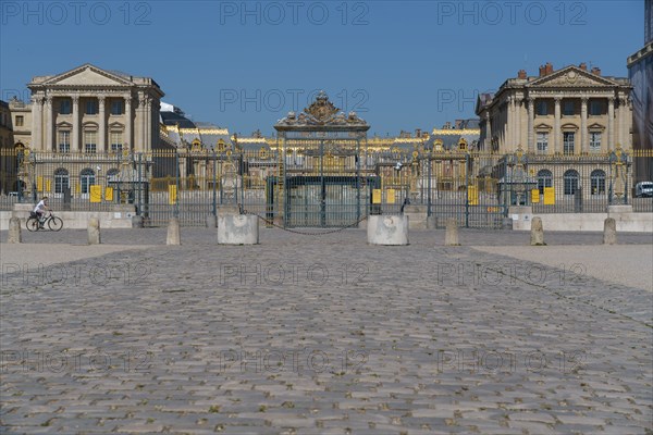 The Palace of Versailles closed due to the Covid-19 outbreak