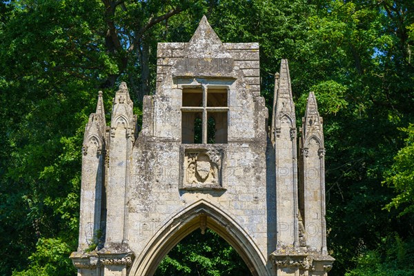 Banneville la Campagne, vestiges du château