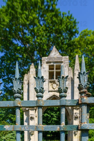 Banneville la Campagne, vestiges du château