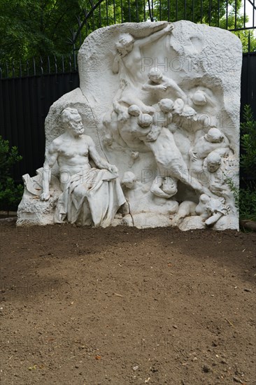 Victor Hugo ou La Vision du poète, sculpture de Georges Bareau