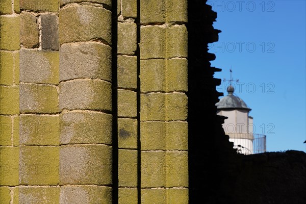 Abbey on the pointe Saint-Mathieu, North tip of Finistère