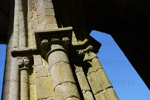 Abbey on the pointe Saint-Mathieu, North tip of Finistère