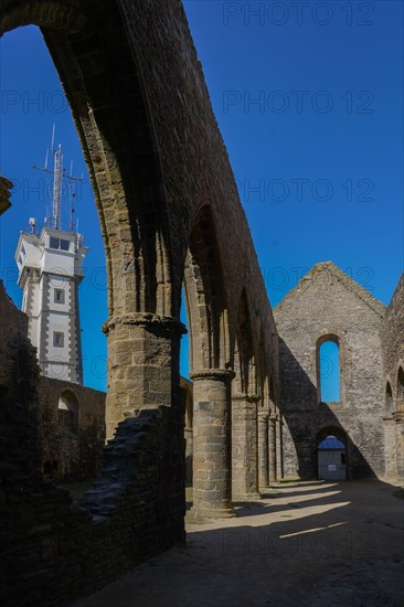 Abbey on the pointe Saint-Mathieu, North tip of Finistère