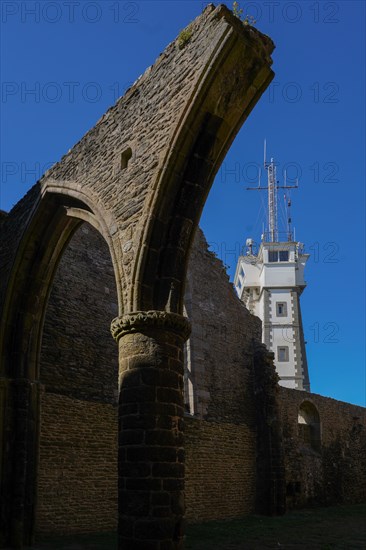 Abbey on the pointe Saint-Mathieu, North tip of Finistère