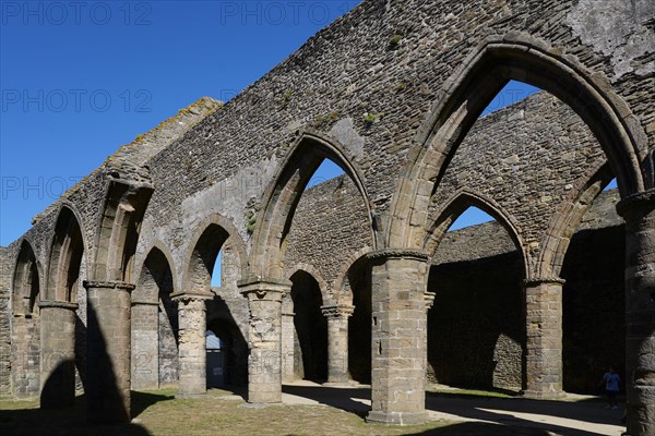 Abbey on the pointe Saint-Mathieu, North tip of Finistère