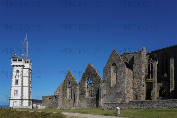 Abbey on the pointe Saint-Mathieu, North tip of Finistère