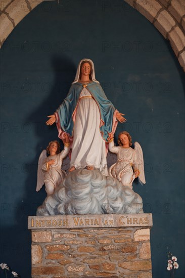 Sainte Marie de la Croix, chapelle de la Pointe Saint-Mathieu, Finistère nord