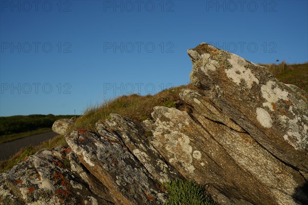 Rocks of the Pointe de Kermorvan, North tip of Finistère