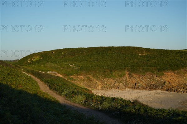 Pointe de Kermorvan, Finistère nord, GR34