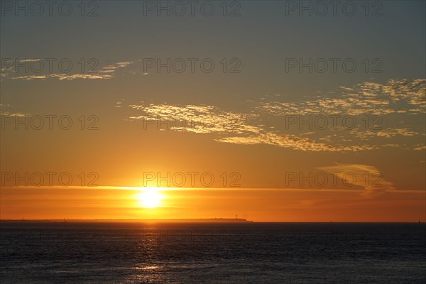 Pointe de Kermorvan, North tip of Finistère, sunset