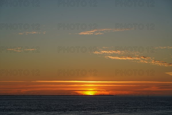 Pointe de Kermorvan, North tip of Finistère, sunset