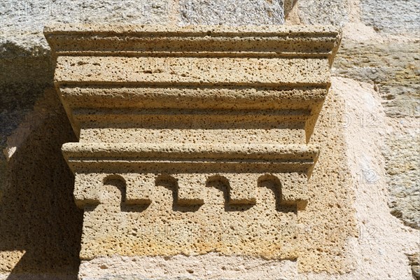 Chapiteau d'une maison, Le Conquet, Finistère nord