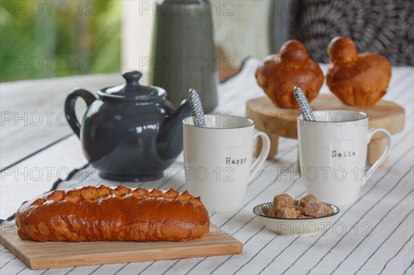 Table de petit déjeuner